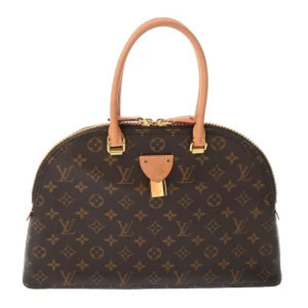 Louis Vuitton Monogram LV Moon Alma Brown Canvas Handbag